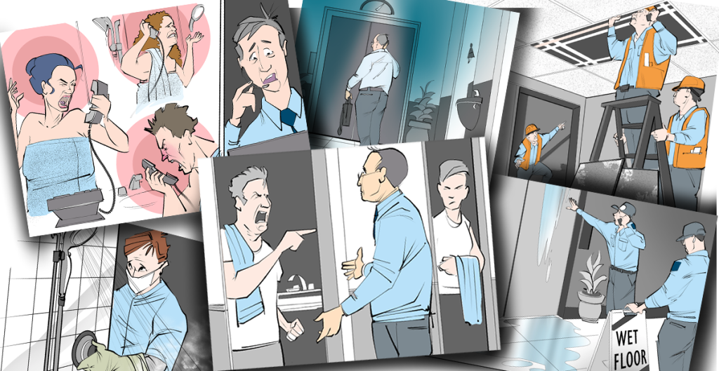 Visual storytelling example